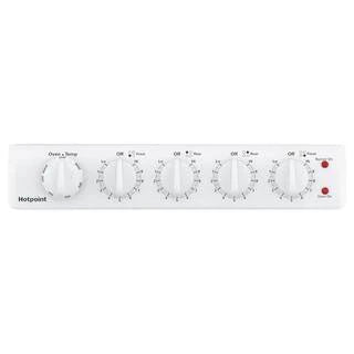 2026 20-inch electric oven with 4 cooking zones, freestanding, in white