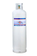 2026 100-pound steel propane gas cylinder with POL valve (delivered empty)