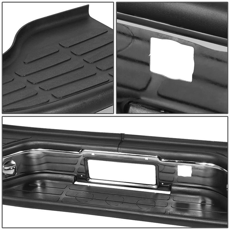 Rear Step Bumper+License Plate Lights  00-06 Chevy Suburban Tahoe GMC Yukon
