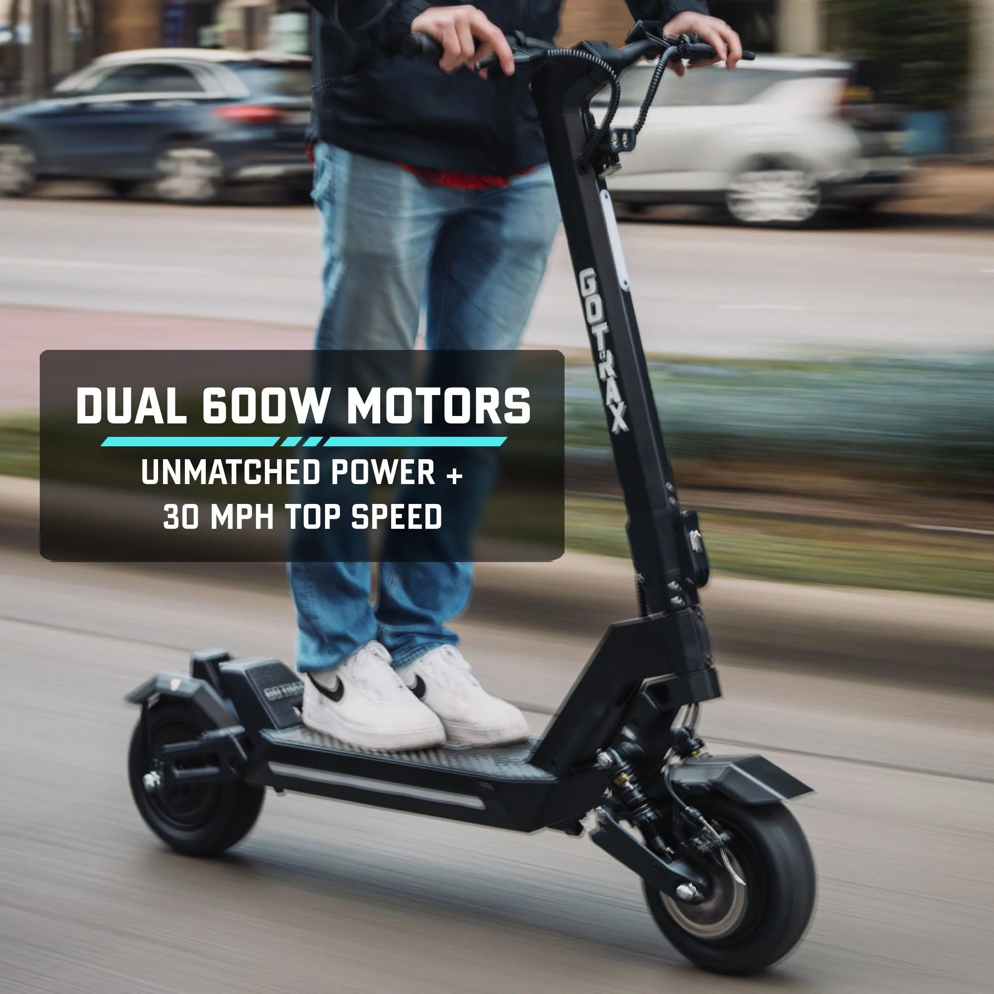 2026 GOTRAX GX1 Dual Motor Electric Scooter – High-Performance, Off-Road E-Scooter for Adults with 40 MPH Top Speed