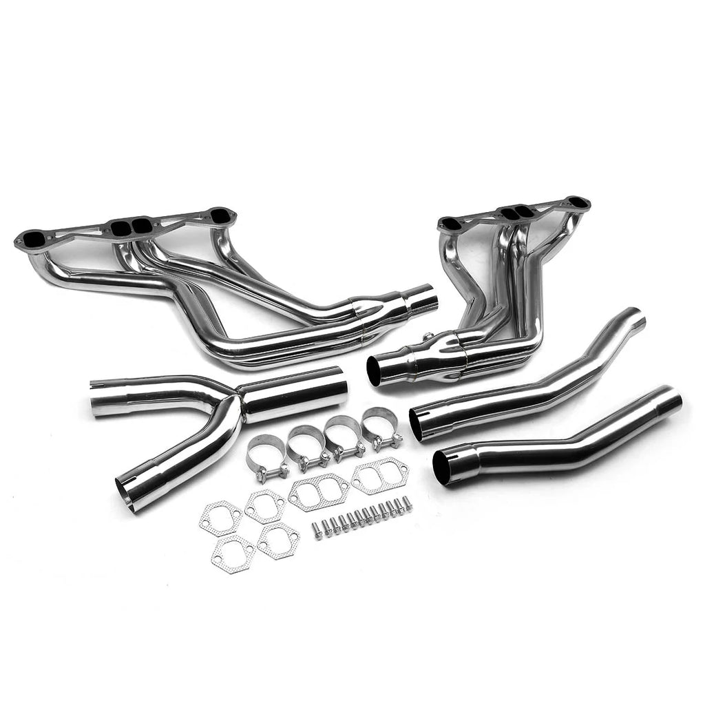 82-92 Chevy Camaro Pontiac Firebird SBC 5.0 5.7 V8 Long Tube Exhaust Header - Stainless Steel