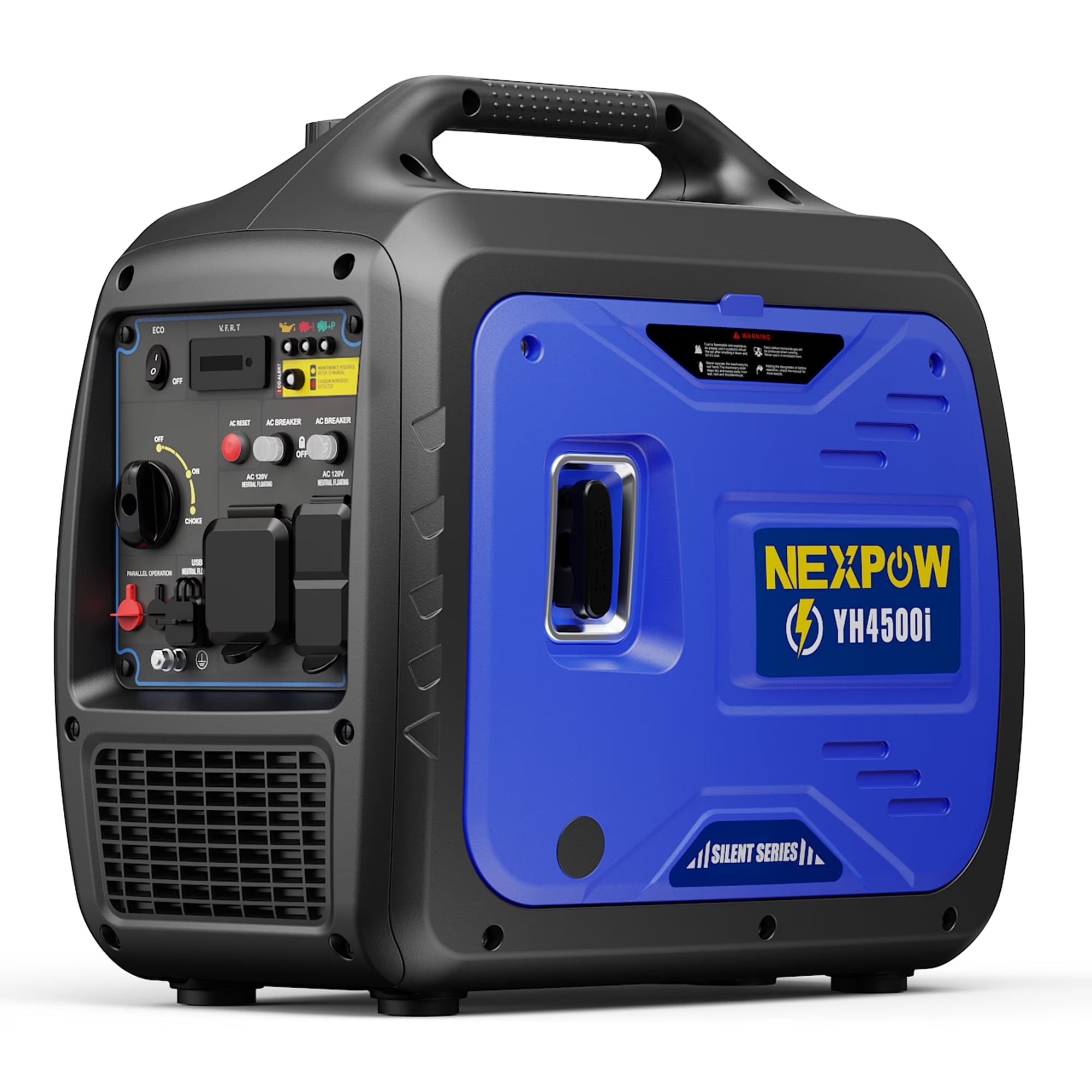 2026 NEXPOW 2250W Portable Inverter Generator, Gasoline Power Quiet Lightweight for Backup Home & Camping, Eco-Mode Feature, Parallel Capability, EPA Compliant
