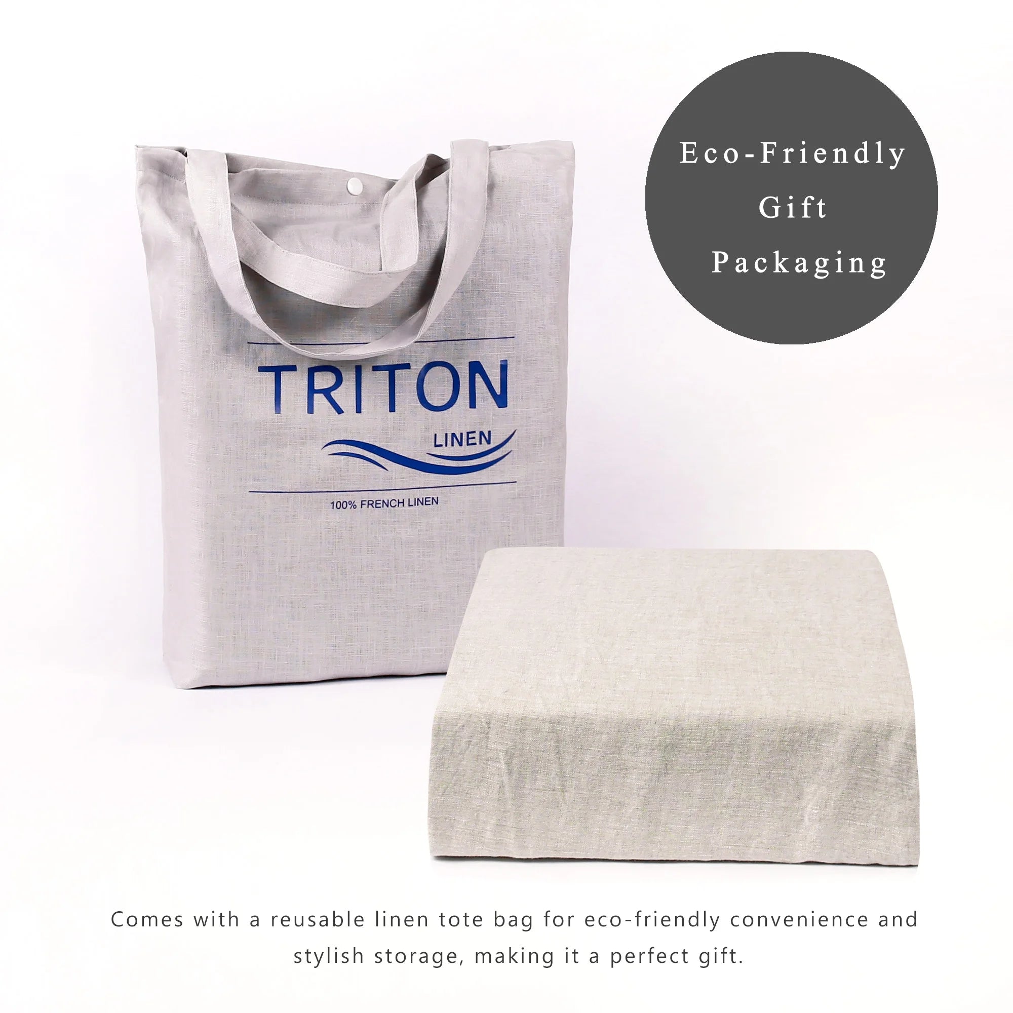 2026 100% Pure Linen Duvet Cover with Button Closure and Corner Ties Soft & Breathable - Natural Full/Queen