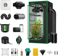 2026 VIVOSUN GIY Smart Grow Tent System 2x2, WiFi-Integrated Grow Tent Kit, with Automate Ventilation and Circulation, Schedule Full Spectrum 100W LED Grow Light, and GrowHub E42A Controller