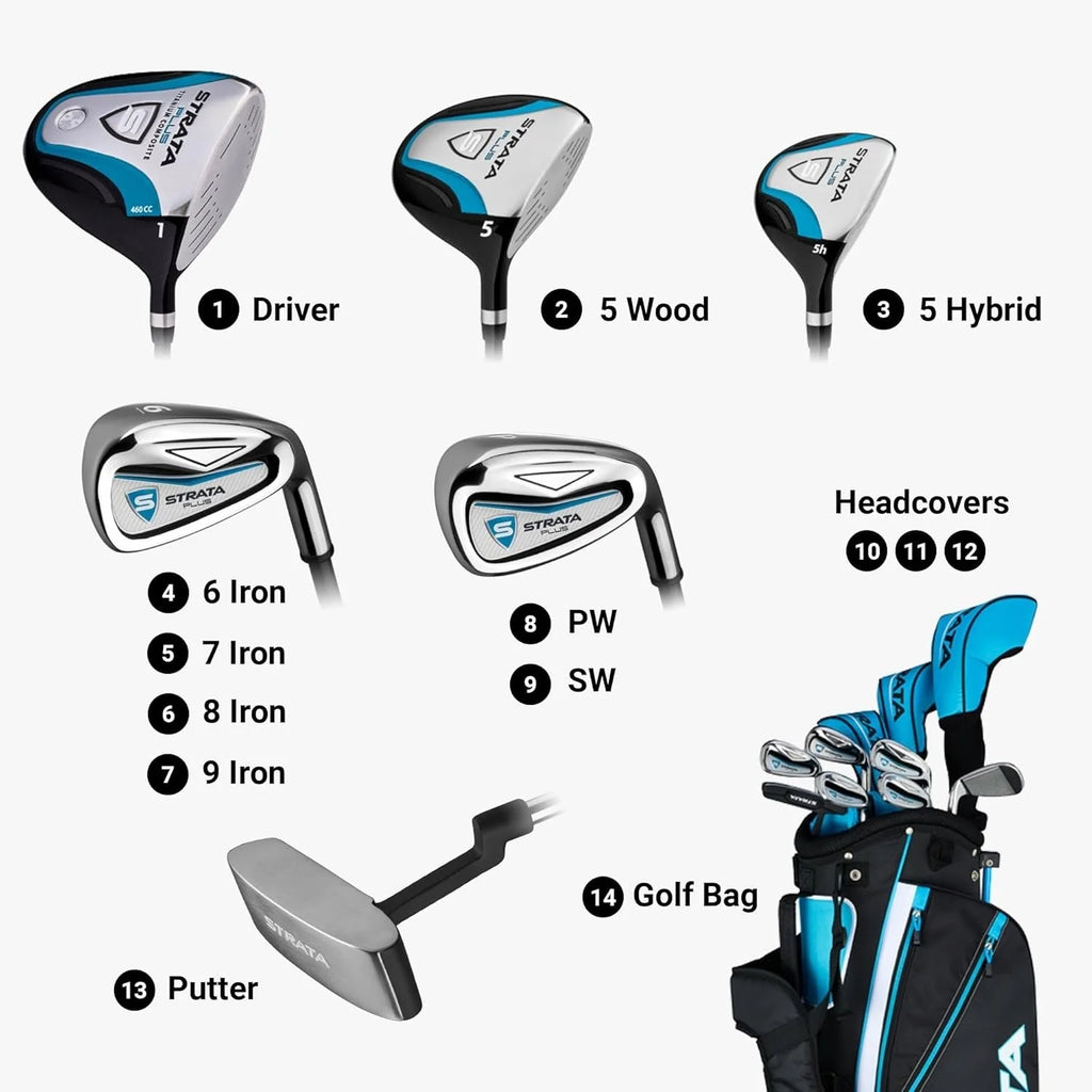 2026 Callaway Strata Women's Racket Set, Complete Set