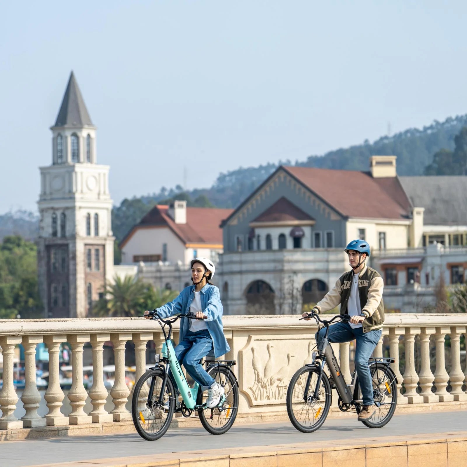 2026 5TH WHEEL Electric Bike for Adult with 350W Motor, W18B 26" EBike with 36V 10.4Ah Removable Battery Ebike, Electric Bicycle with 7 Speed, UL2849