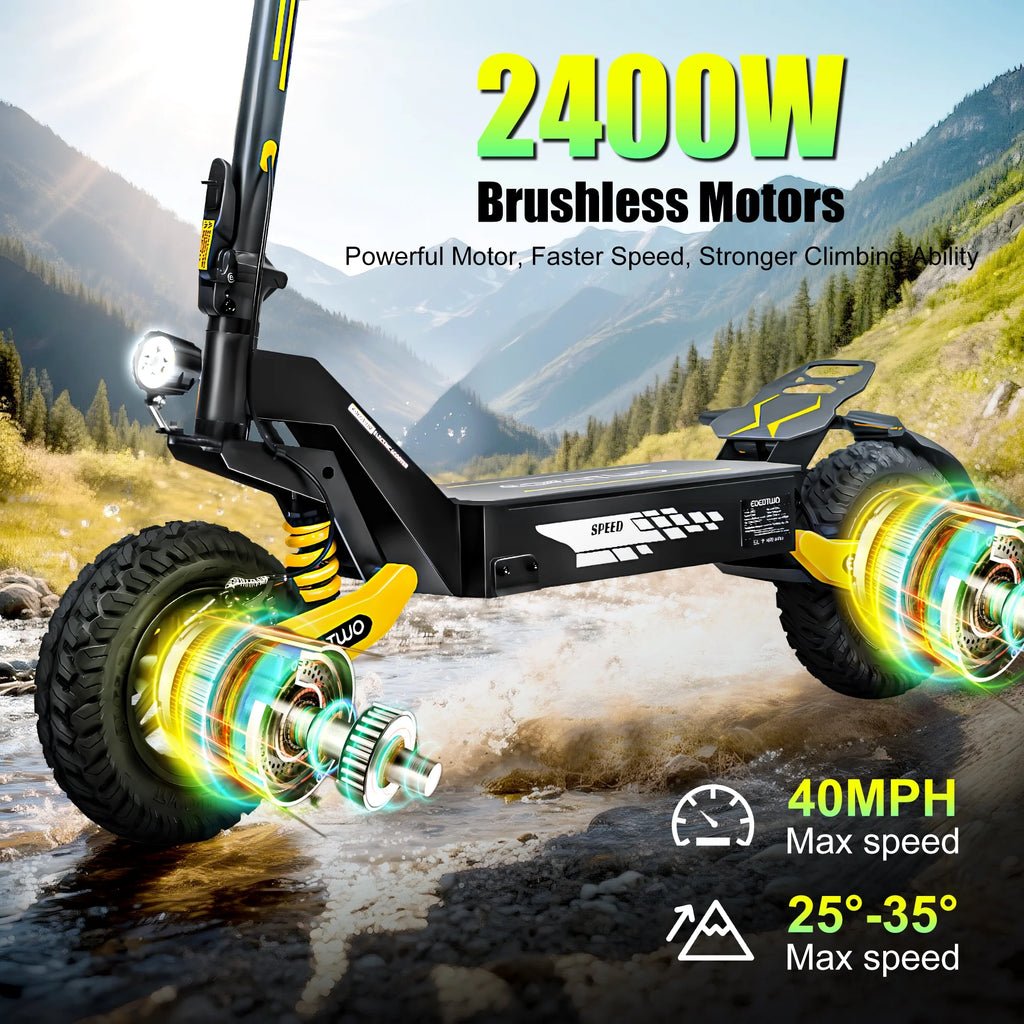 2026 Off Road Electric Scooter for Adults, 1200W Motor Fast E Scooter, Up to 28MPH Top Speed & 20Miles Long Range, 11" Off-Road Tires, 330lbs MAX Load, Foldable