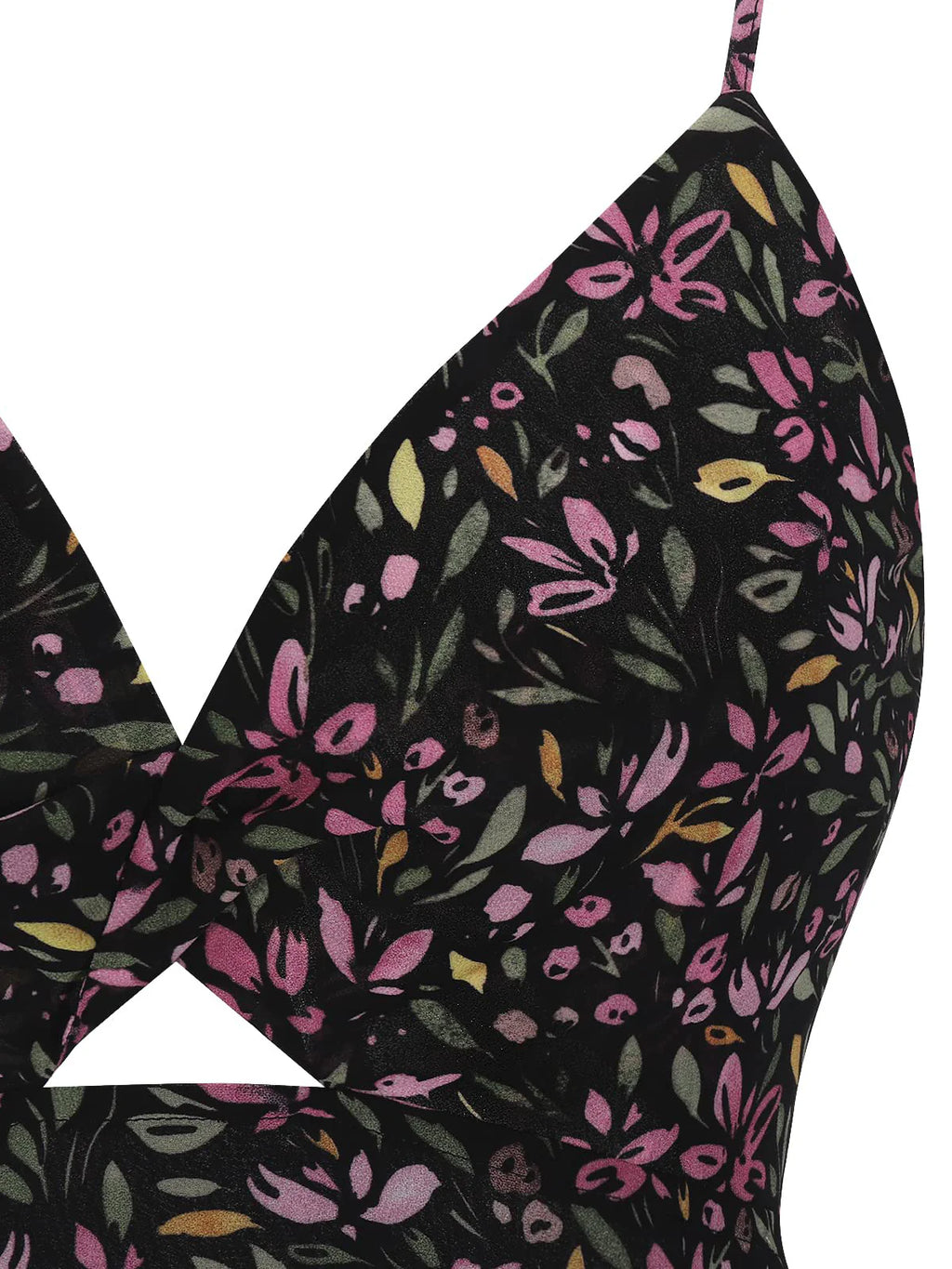 2026 Spaghetti Strap Floral Print Dress
