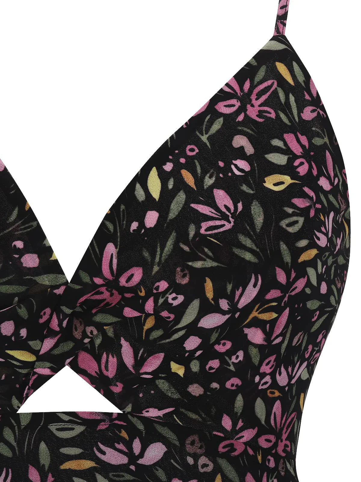 2026 Spaghetti Strap Floral Print Dress