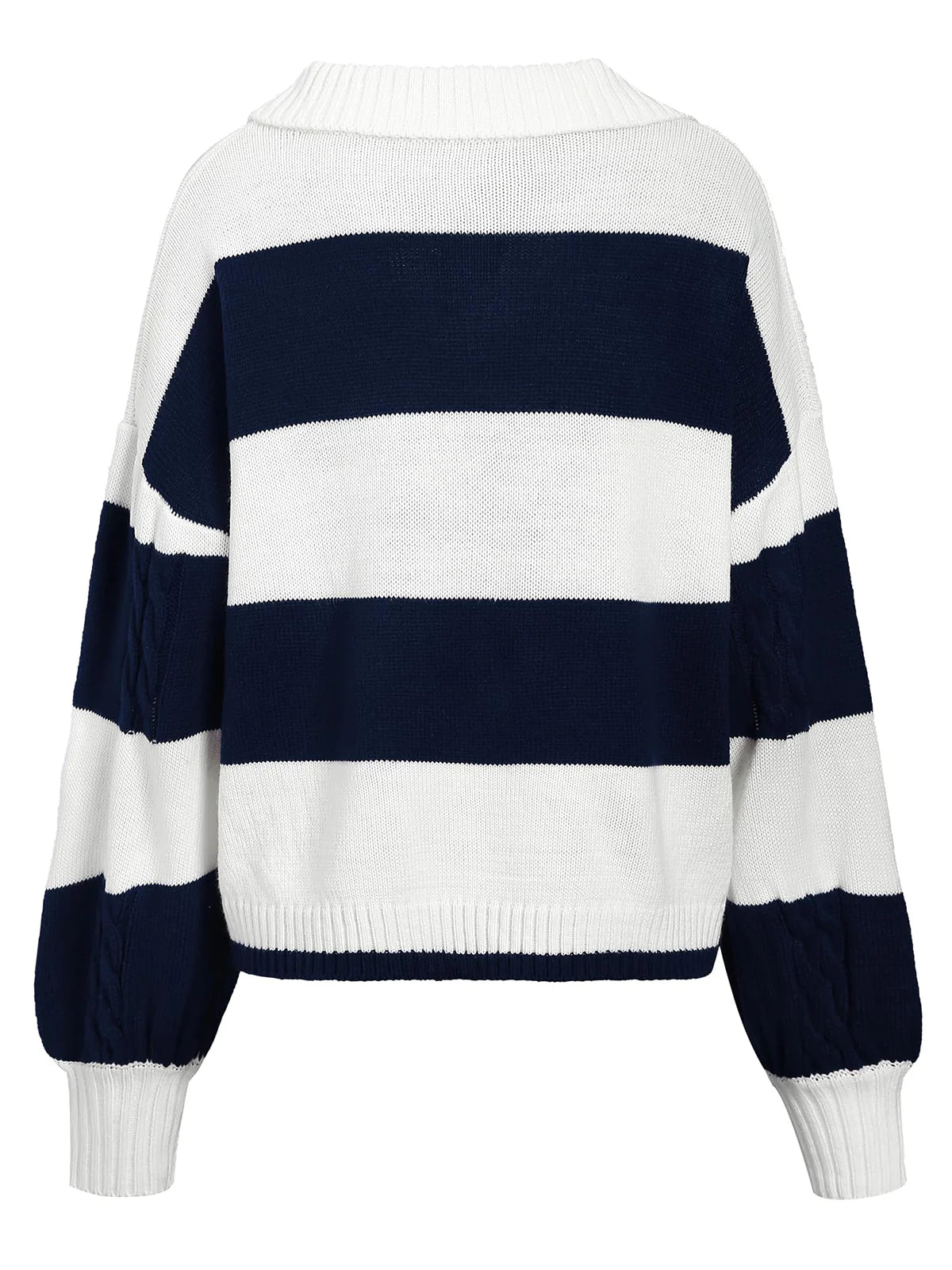 2026 Striped Long-Sleeve Jumper