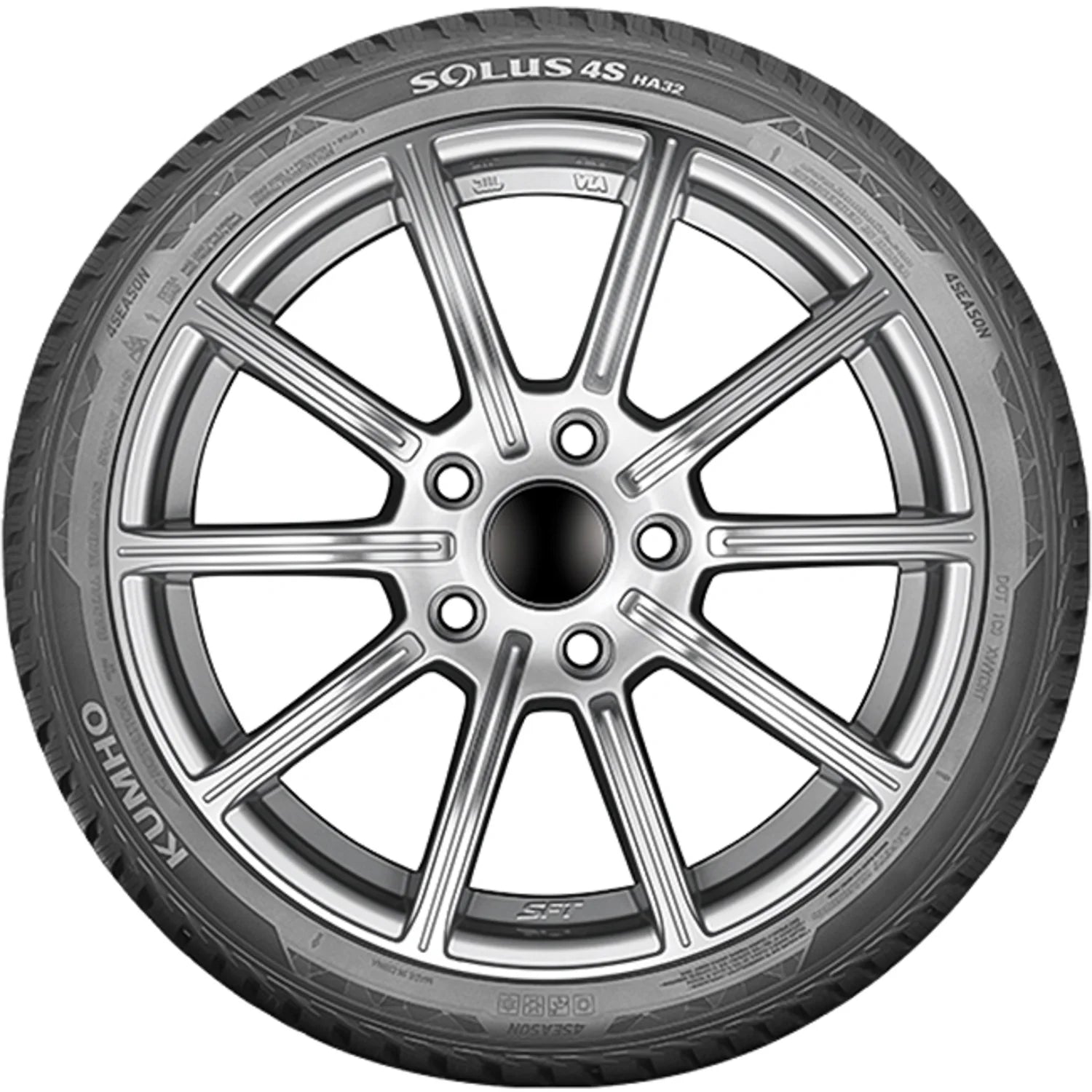 2026 Kumho Solus 4S HA32 205/65R16 95H Performance All Weather Tire