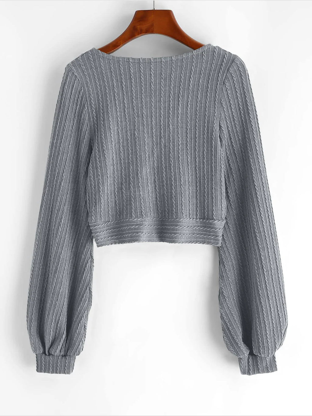 2026 Ribbed Knit Sweater