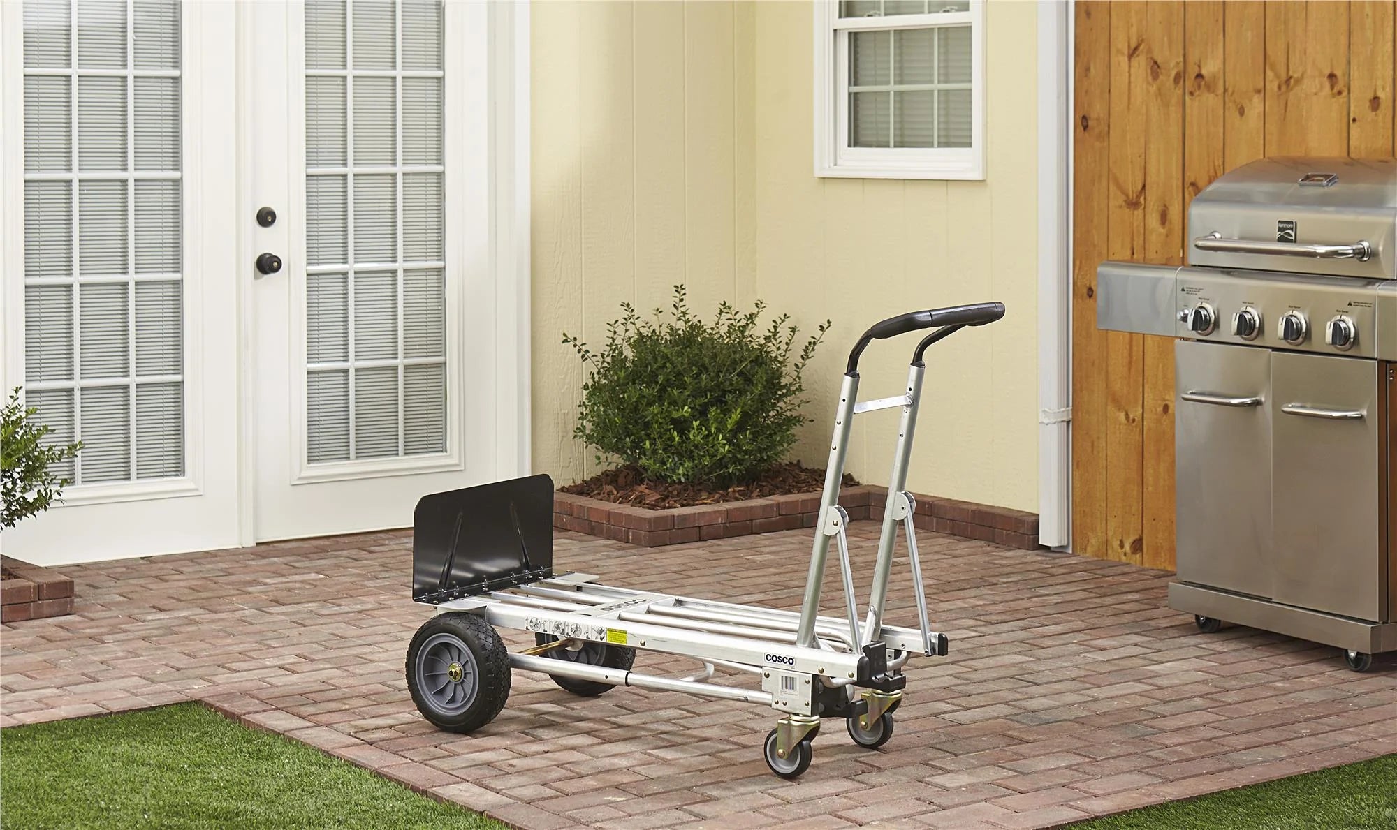 2026 Cosco 3-in-1 Assist Series Hand Truck/Assisted Hand Truck/Cart with flat-free wheels