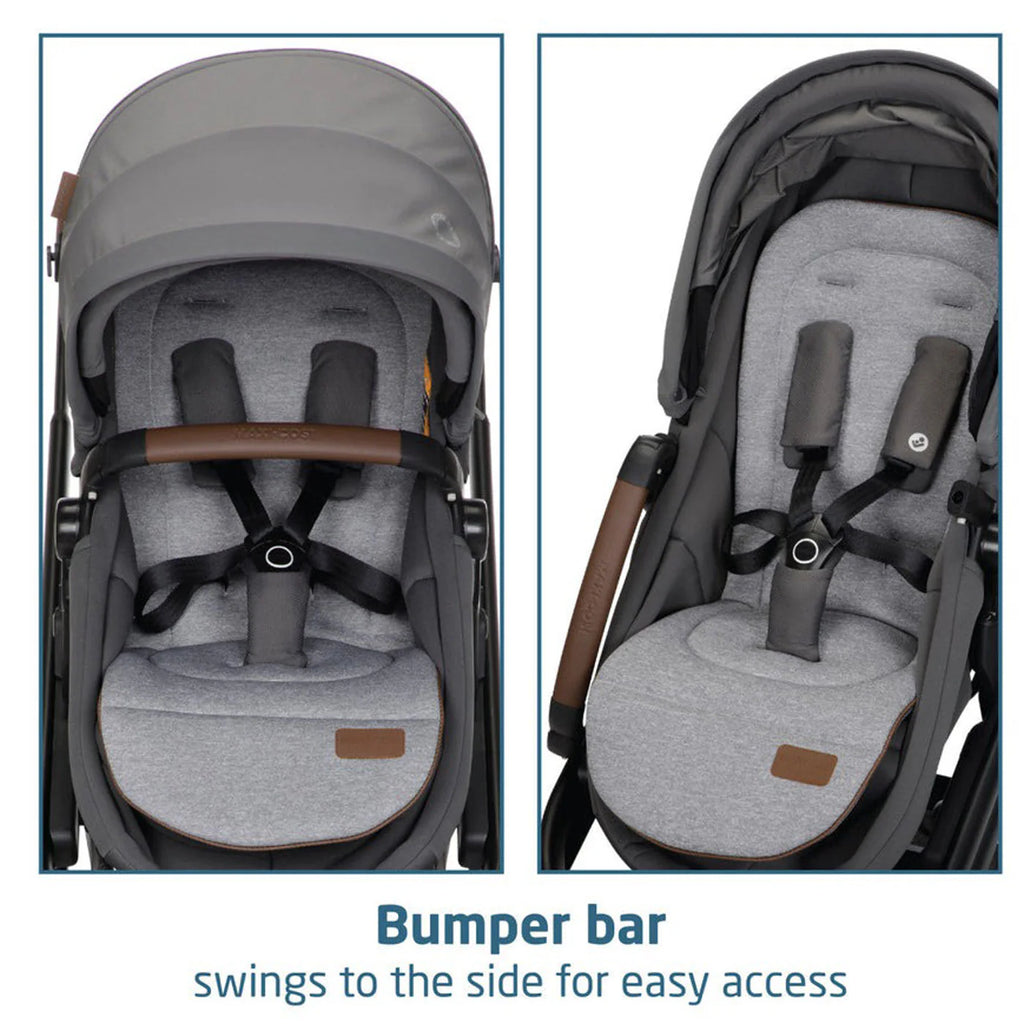 2026 Tayla Max 5-in-1 Modular Travel System – Versatile Stroller & Mico Luxe+ Infant Car Seat Combo